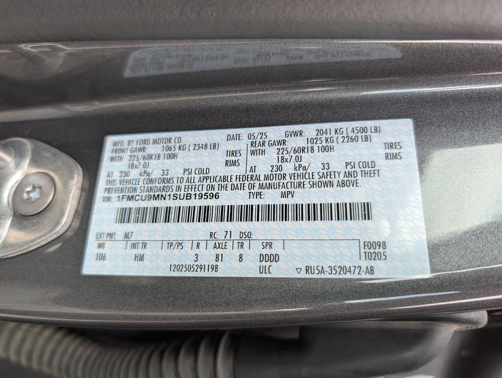 2025 Ford Escape ST-Line