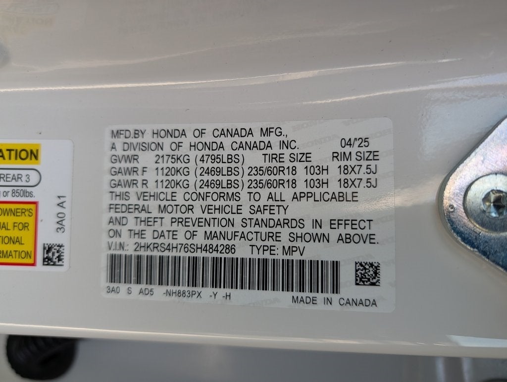 2025 Honda CR-V EX-L AWD