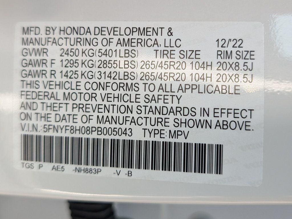 2023 Honda Passport Elite