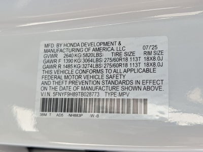 2026 Honda Passport TrailSport Elite AWD