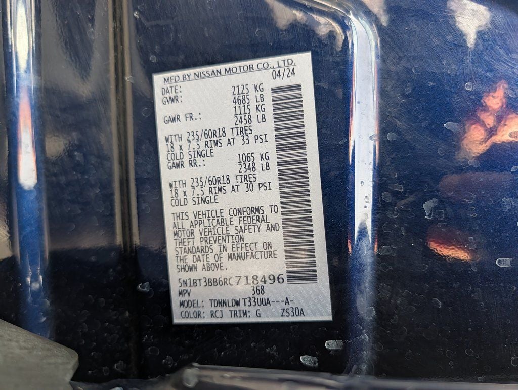 2024 Nissan Rogue SV AWD