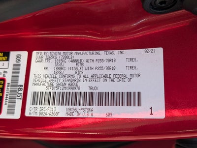 2021 Toyota Tundra SR5