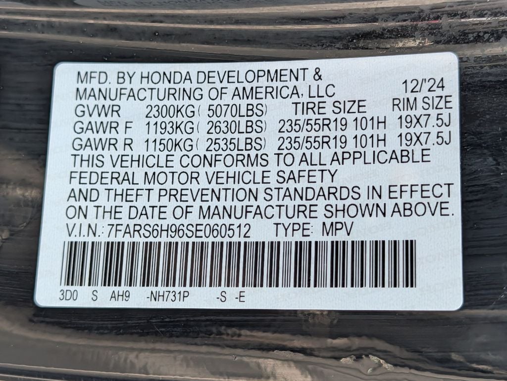 2025 Honda CR-V Hybrid Sport Touring