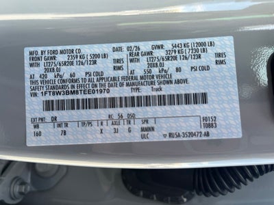 2026 Ford F-350SD Platinum