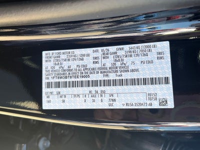 2026 Ford F-350SD Lariat Tremor