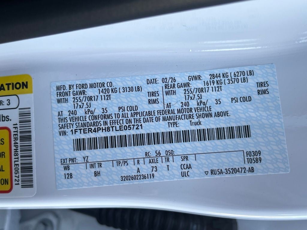 2026 Ford Ranger XL STX