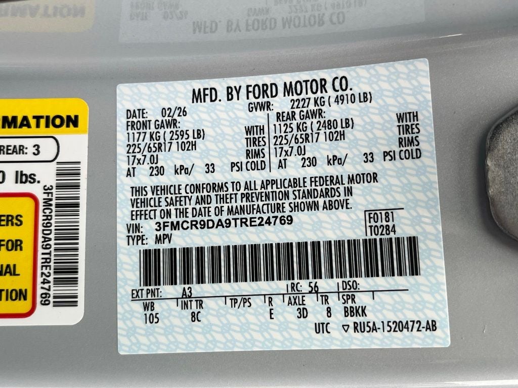 2026 Ford Bronco Sport Badlands