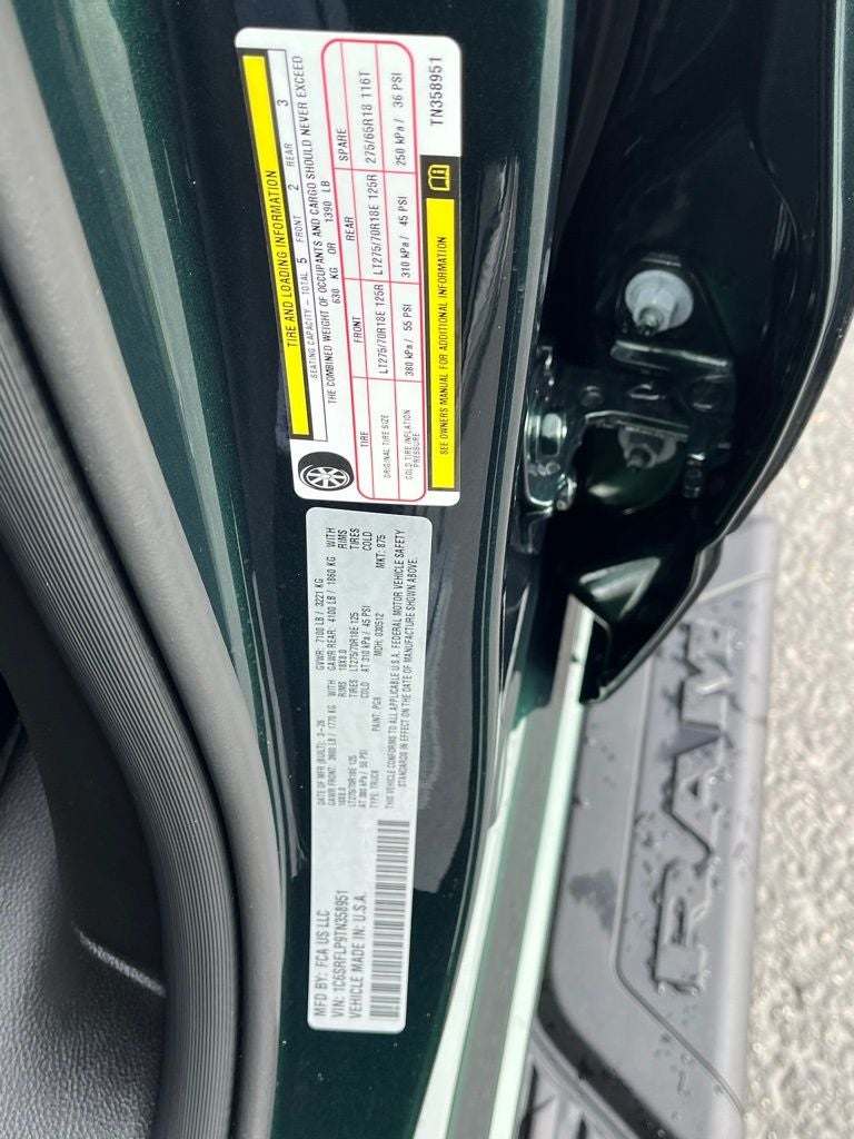 2026 RAM Ram 1500 1500 REBEL CREW CAB 4X4 5'7' BOX