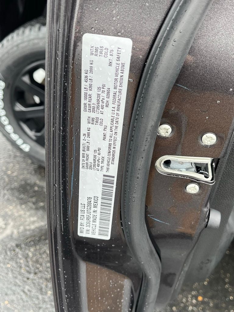 2026 RAM Ram 2500 2500 LAIE CREW CAB 4X4 6'4' BOX