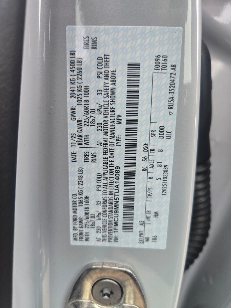 2026 Ford Escape ST-Line