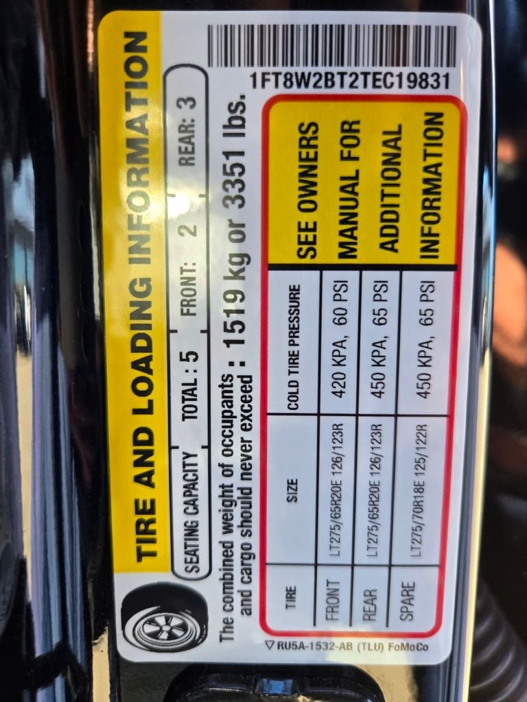 2026 Ford F-250SD XLT Premium Black Appearance Pkg.