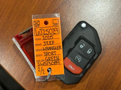 2025 Jeep Wrangler 4-DOOR SPORT S