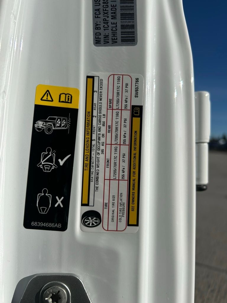 2025 Jeep Wrangler 4-DOOR RUBICON