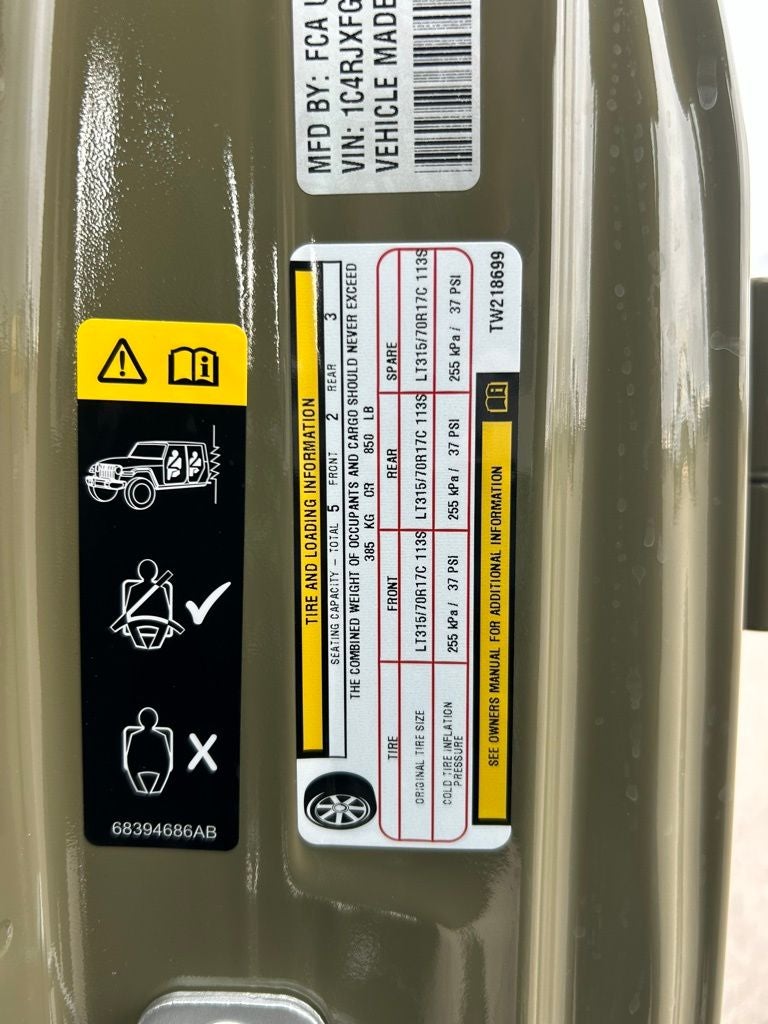 2026 Jeep Wrangler 4-DOOR RUBICON X