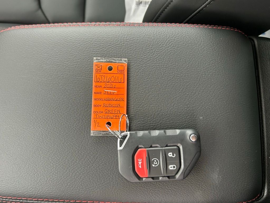 2026 Jeep Wrangler 4-DOOR RUBICON X