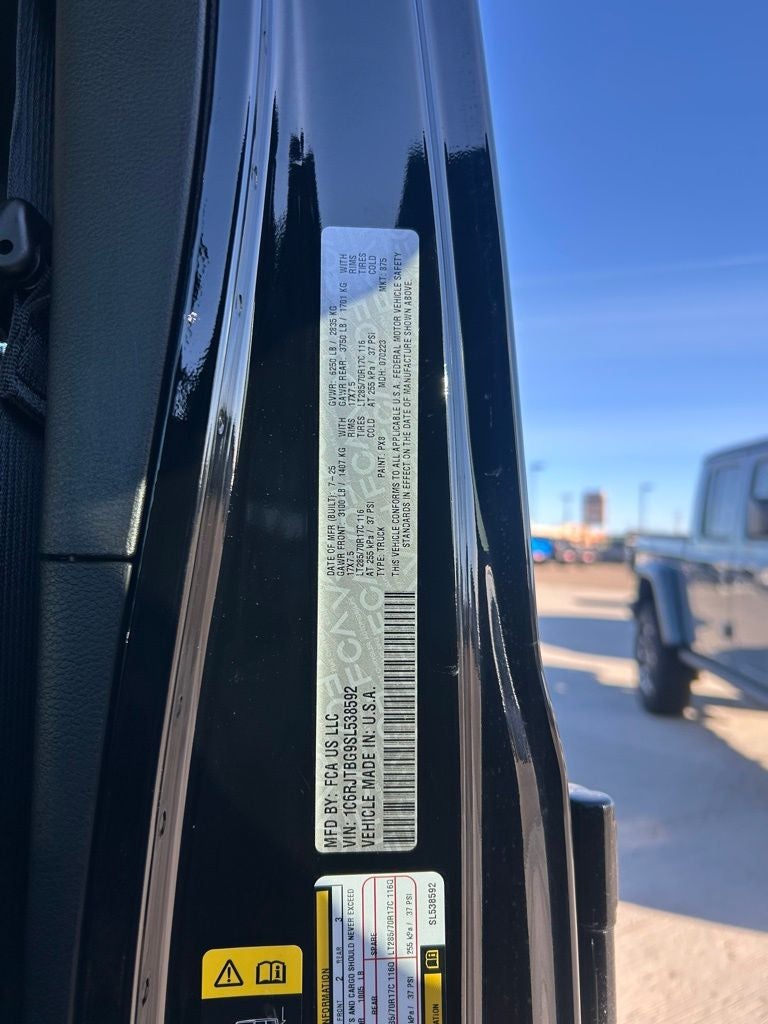 2025 Jeep Gladiator GLADIATOR RUBICON X 4X4