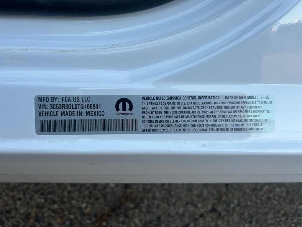 2026 RAM Ram 3500 3500 TRADESMAN CREW CAB 4X4 8' BOX