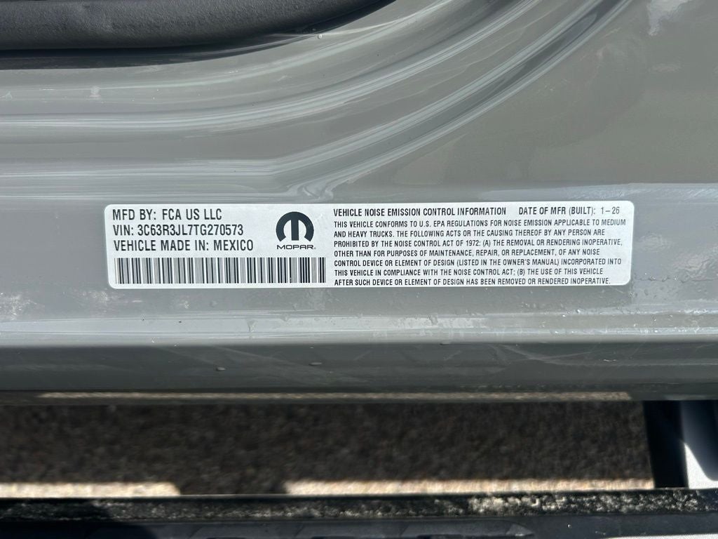 2026 RAM Ram 3500 3500 LAIE CREW CAB 4X4 8' BOX