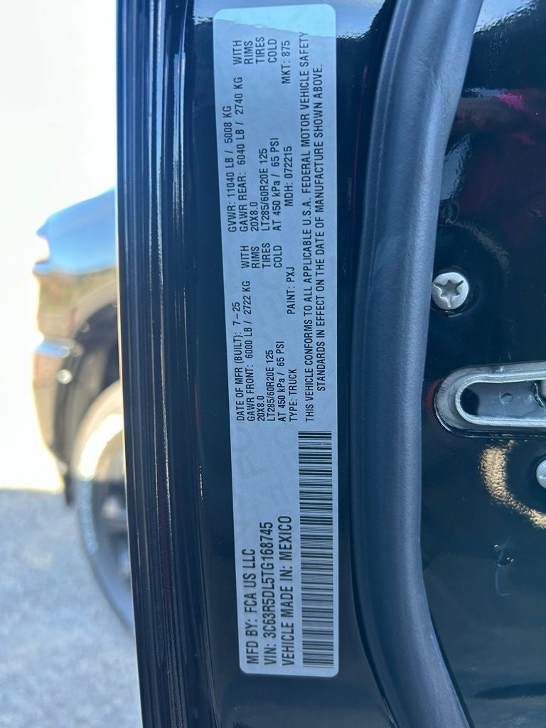 2026 RAM Ram 2500 2500 BIG HORN CREW CAB 4X4 6'4' BOX