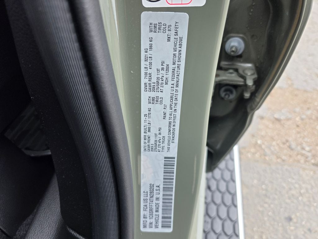 2026 RAM 1500 Big Horn/Lone Star