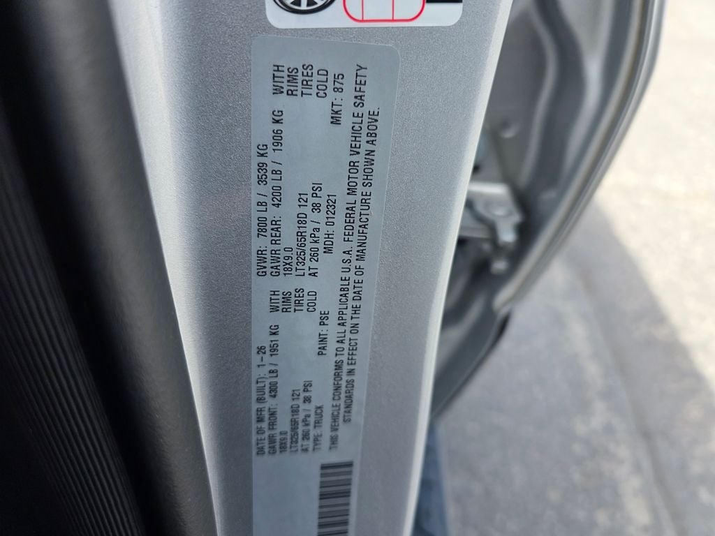 2026 RAM 1500 RHO