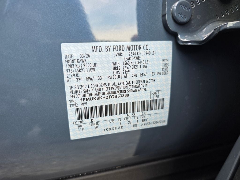 2026 Ford Explorer ST-Line
