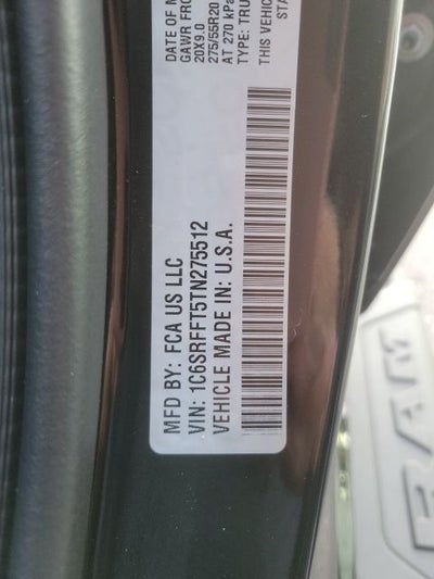 2026 RAM Ram 1500 1500 BIG HORN CREW CAB 4X4 5'7' BOX