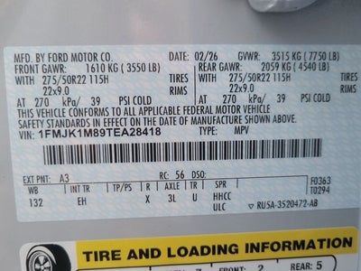 2026 Ford Expedition Max Platinum