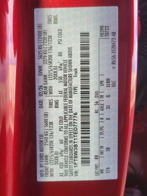 2026 Ford F-350SD Lariat