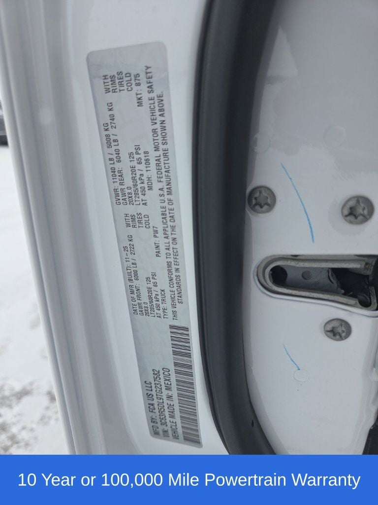 2026 RAM 2500 Big Horn Night Edition