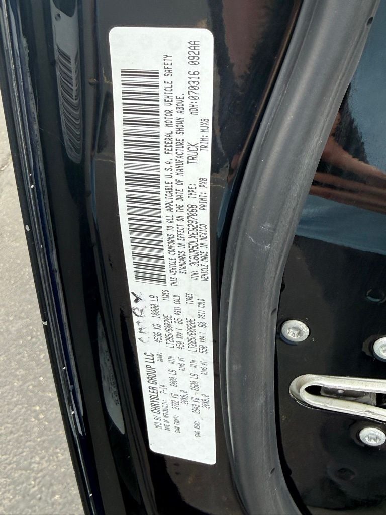 2014 RAM 2500 Big Horn