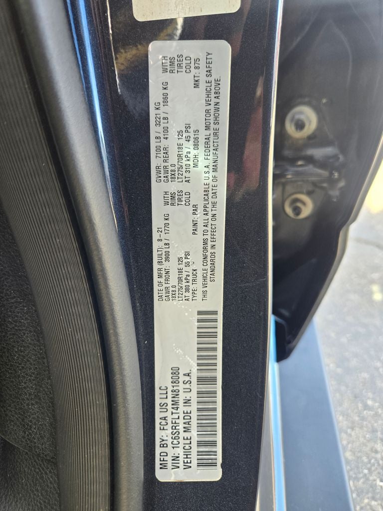 2021 RAM 1500 Rebel
