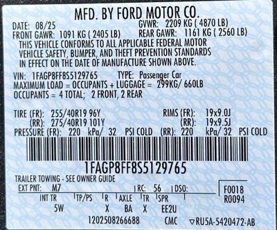 2025 Ford Mustang GT Premium