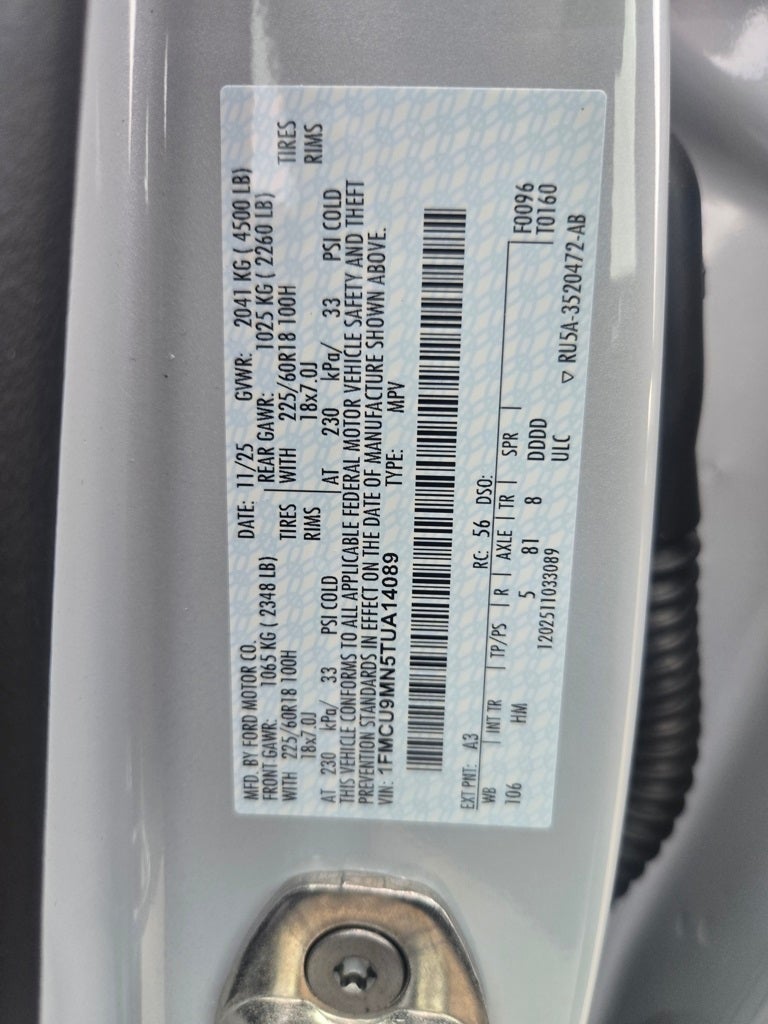 2026 Ford Escape ST-Line