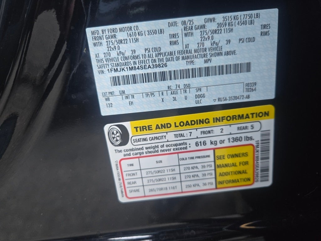 2025 Ford Expedition Max Platinum