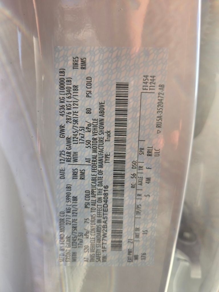 2026 Ford F-250SD XL FX4