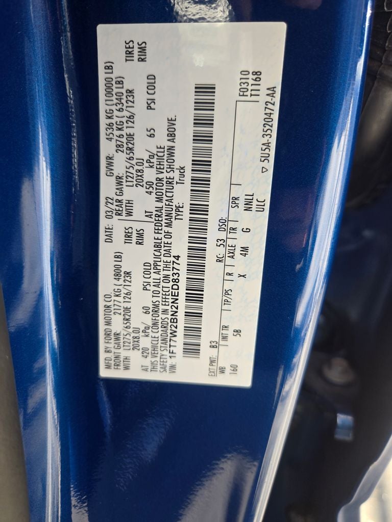 2022 Ford F-250SD Lariat