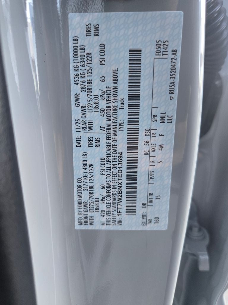 2026 Ford F-250SD XL STX