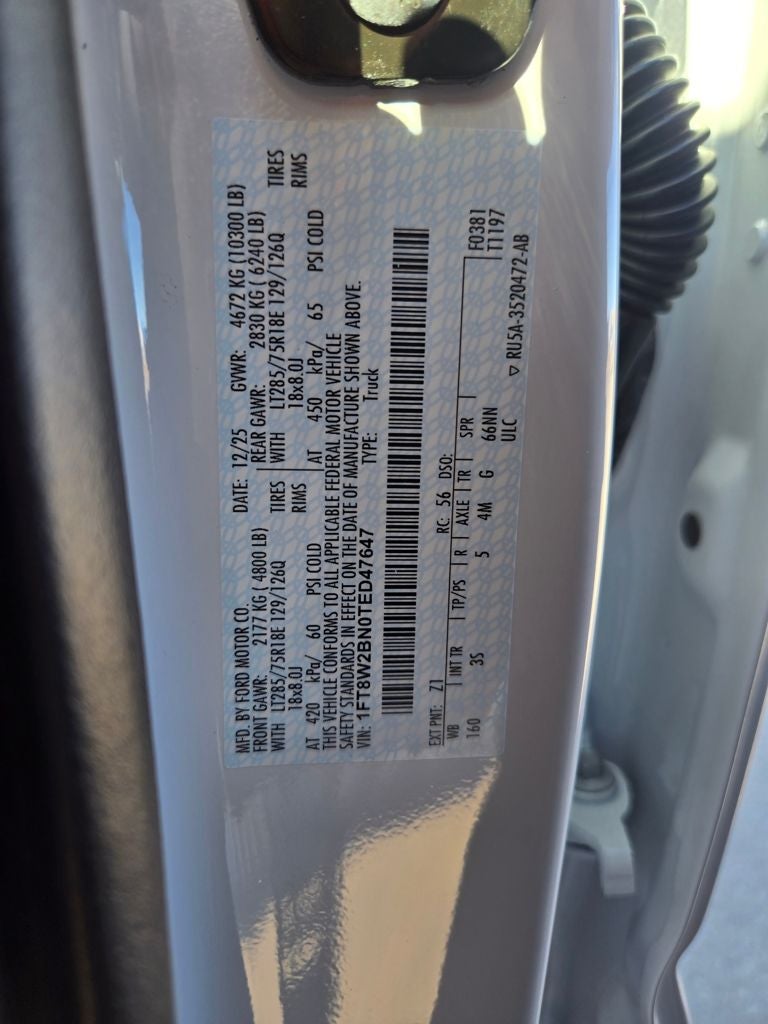 2026 Ford F-250SD XLT Tremor