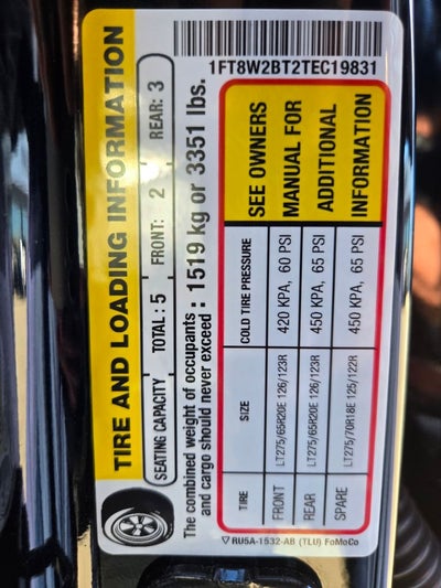 2026 Ford F-250SD XLT Premium Black Appearance Pkg.