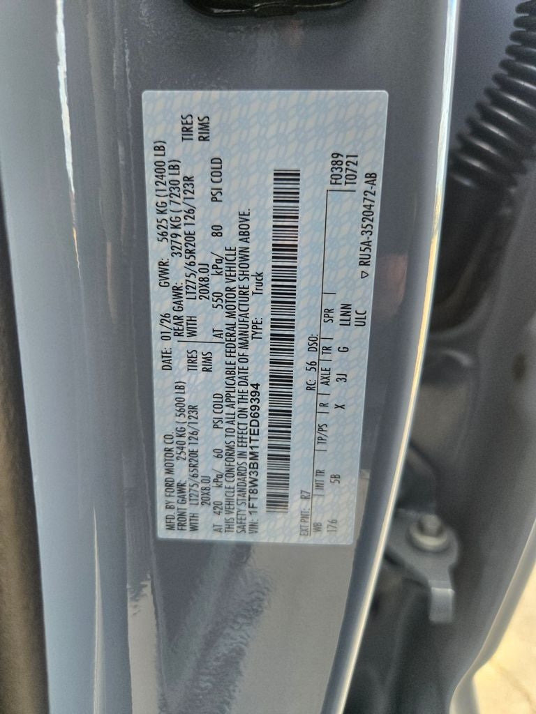 2026 Ford F-350SD Lariat Black Appearance Pkg.