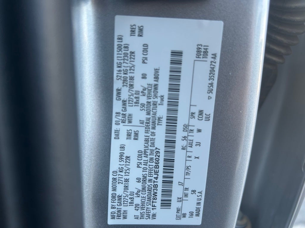 2018 Ford F-350SD Lariat