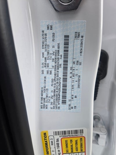 2025 Ford Ranger XL STX