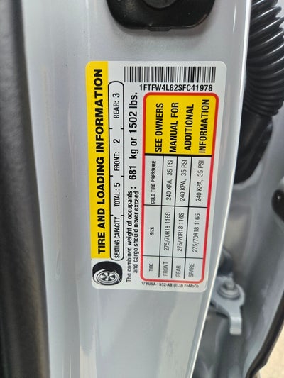 2025 Ford F-150 Tremor