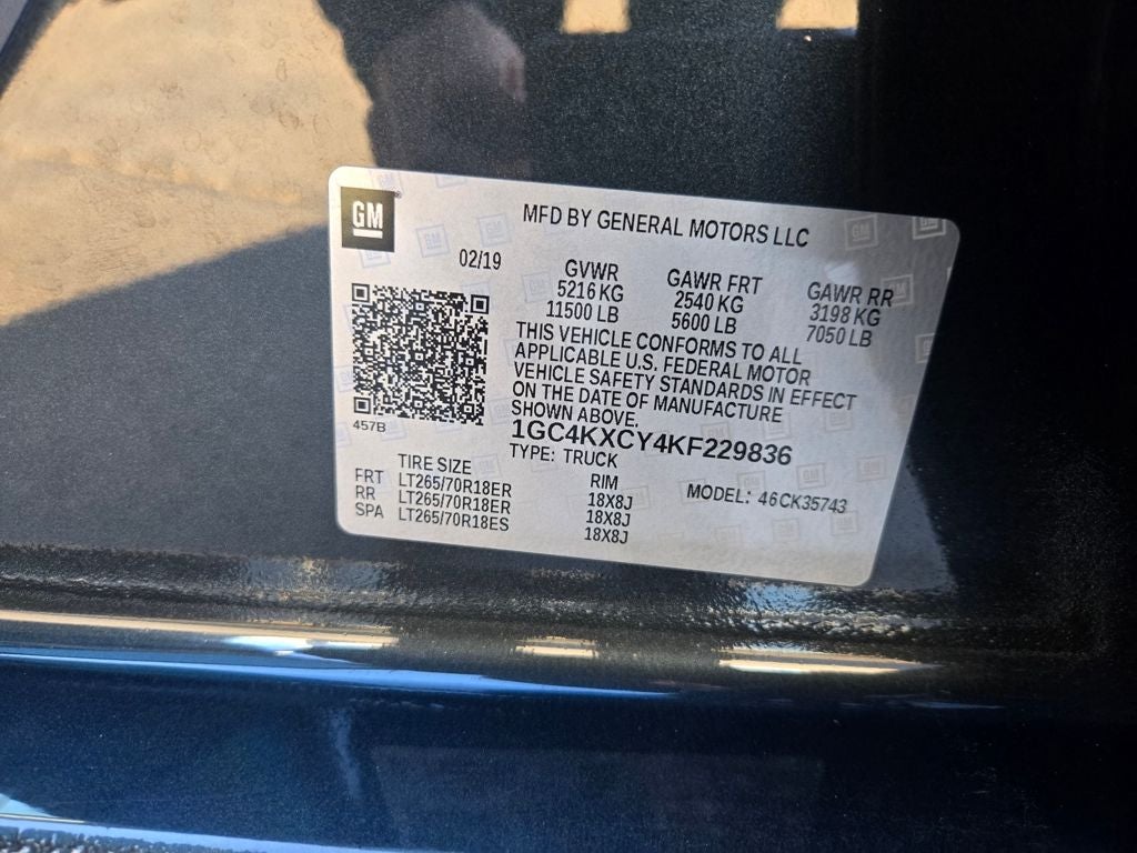 2019 Chevrolet Silverado 3500HD LTZ