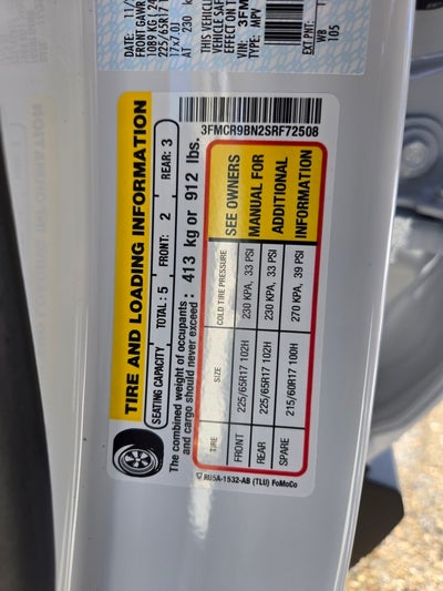 2025 Ford Bronco Sport Big Bend