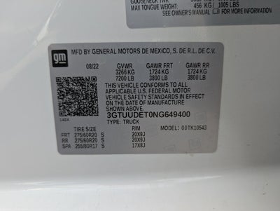 2022 GMC Sierra 1500 SLT