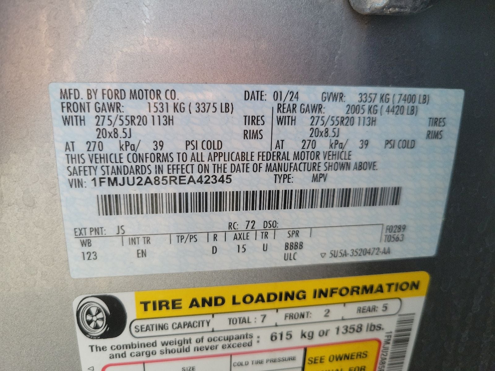 2024 Ford Expedition Limited