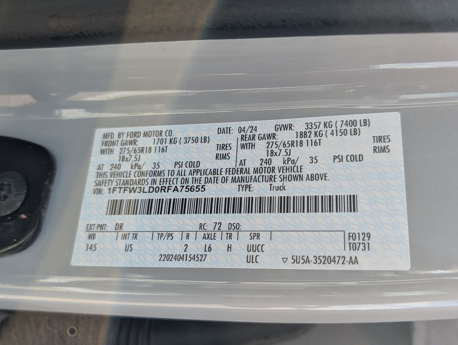 2024 Ford F-150 XLT