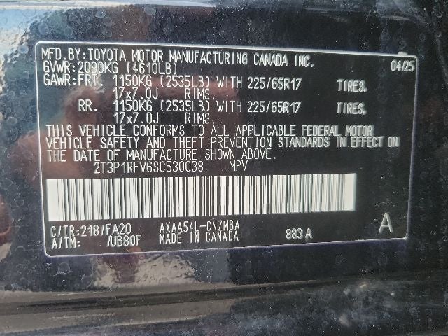 2025 Toyota RAV4 XLE